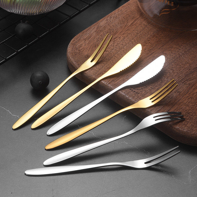Vintage Design Edelstahl Flatware Set für Hotel Restaurant Spiegel poliertes Besteck