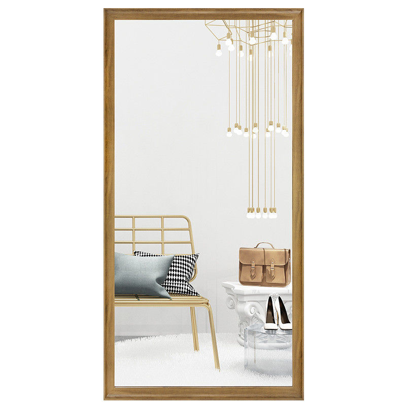 Modernes Design Glas Fußboden Spiegel für Schlafzimmer Vollkörper Wand in Kleidungsgeschäft montiert