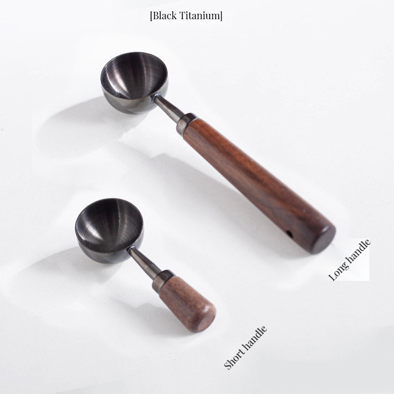 Restaurant- und Heimkaffeemesslöffel aus Edelstahl mit umweltfreundlichem Griff