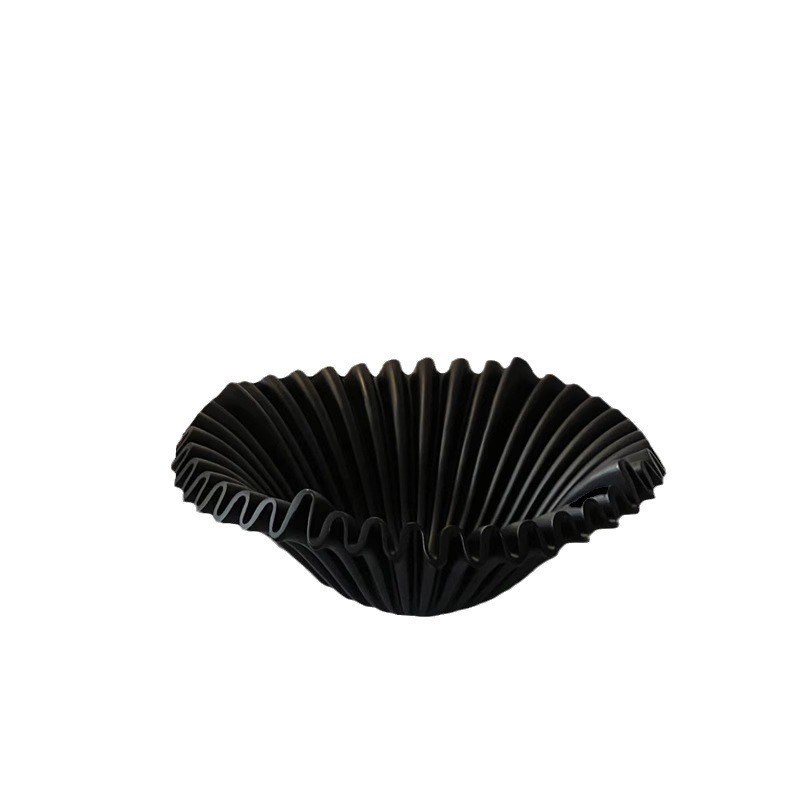 Moderne Luxus-Plastik-PET-Platte Leicht-Mehrfarbige runde Salat-Fruchtschüssel zum Aufbewahren