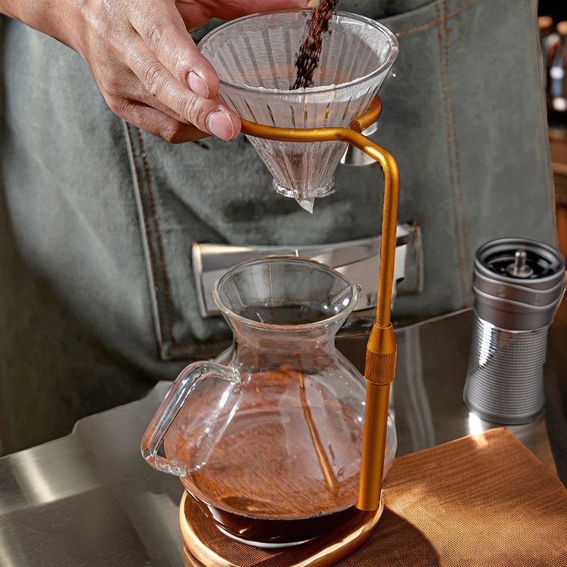 Lebensmittelsicherer Kupfer-Tropfen-Kaffeestand für die Kaffeebrauerei zu Hause oder im Restaurant