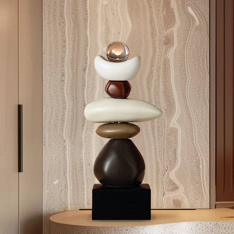 Leichtsinnig elegante moderne Kunsthandwerk Steinharz Weinkühlschrank für Heim- und Büro Dekor