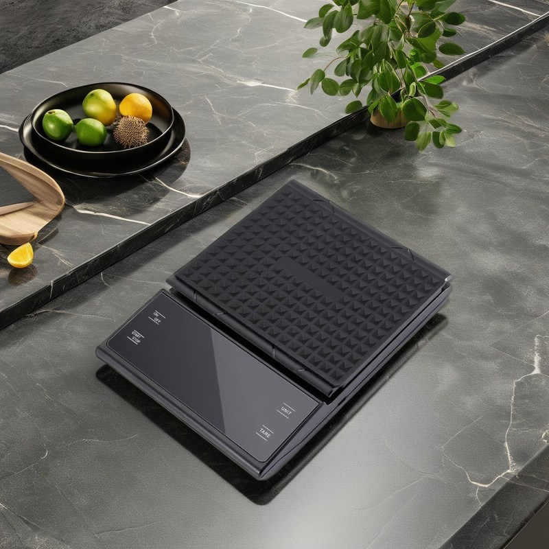 Hochpräzision 3kg/0,1g Batteriebetriebene elektronische Gewichtswaage für Espresso-Küche