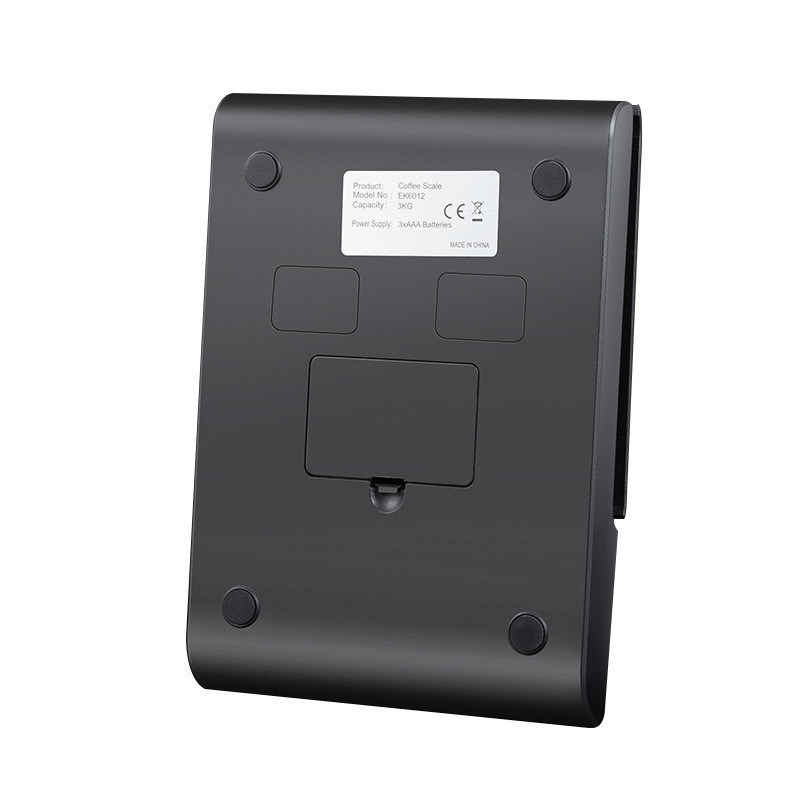 Rechteckige Küchenskala mit hoher Präzision 3 kg/0,1 g mit Timer und LCD-Display