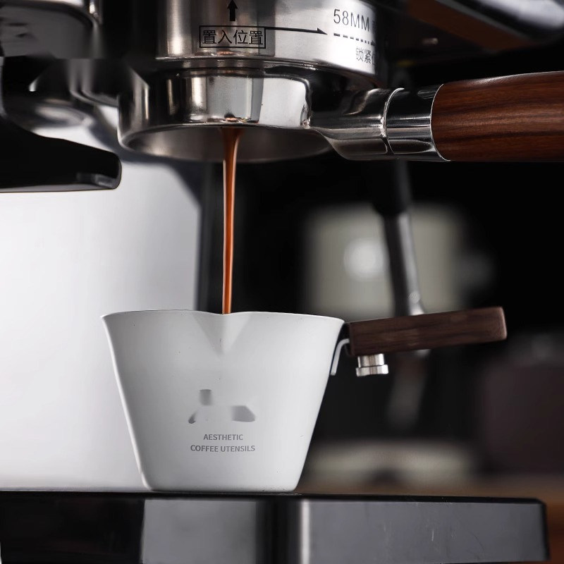 Maßgeschneiderte Größe Edelstahl Espresso Shot Cup für Restaurant Kaffee und Tee Werkzeuge