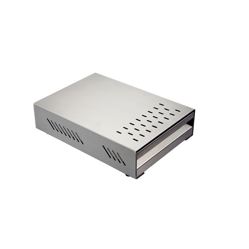 Edelstahl-Klopf-Eimer-Schublade Kaffeesatzbehälter mit Vorrat