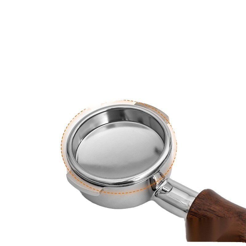 Schaummilch Funktion Edelstahl Kaffeefilter Blindkorb für Espresso-Maschinen