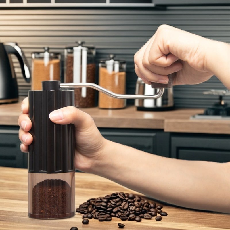 Kaffee-Tee-Werkzeuge Professionelle Edelstahl-Burr-Kaffeemühle für Souvenirgeschäfte