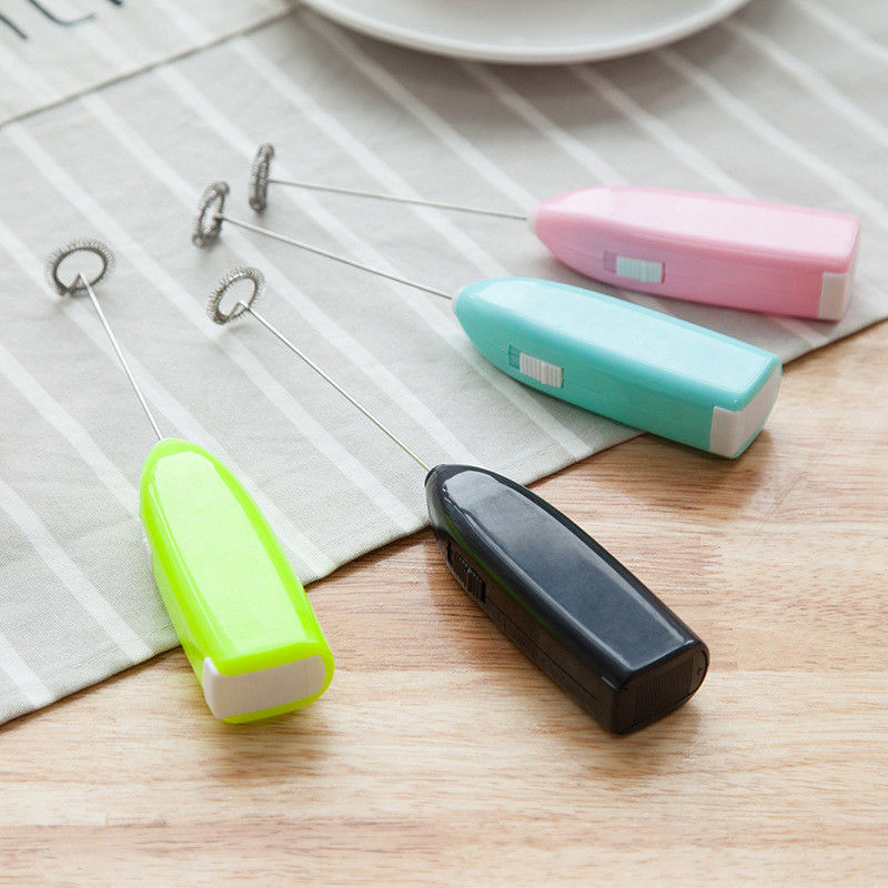 2024 Design Portable Mini Electric Egg Beater Edelstahl-Wisch für Milch-Kaffee-Eier