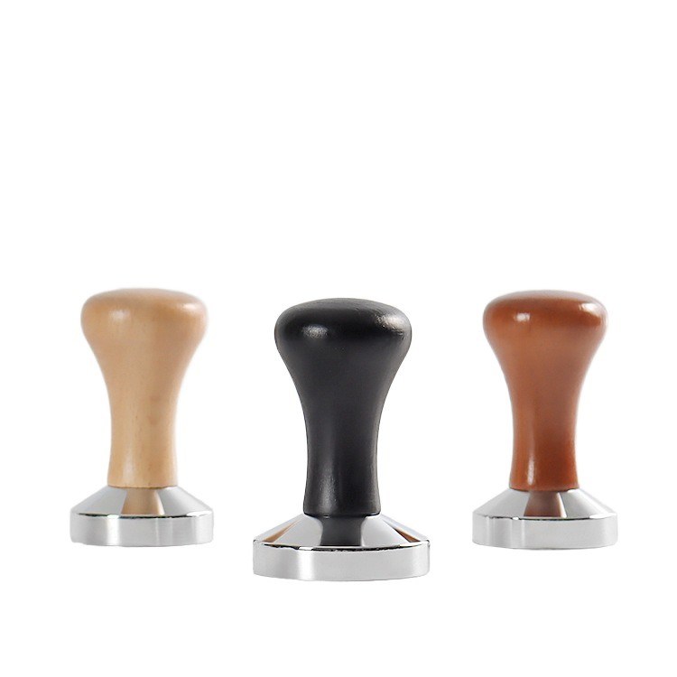 51/53/58mm aus Edelstahl Portable Espresso Tamper Set für Zuhause und Bar