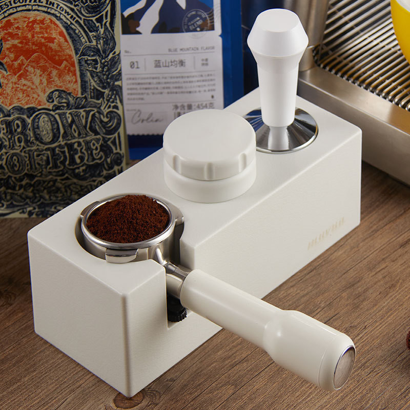 Barista-Grade ABS-Kaffeemagerstand mit ausgestattetem Portafilterhalter und Milchschäumen