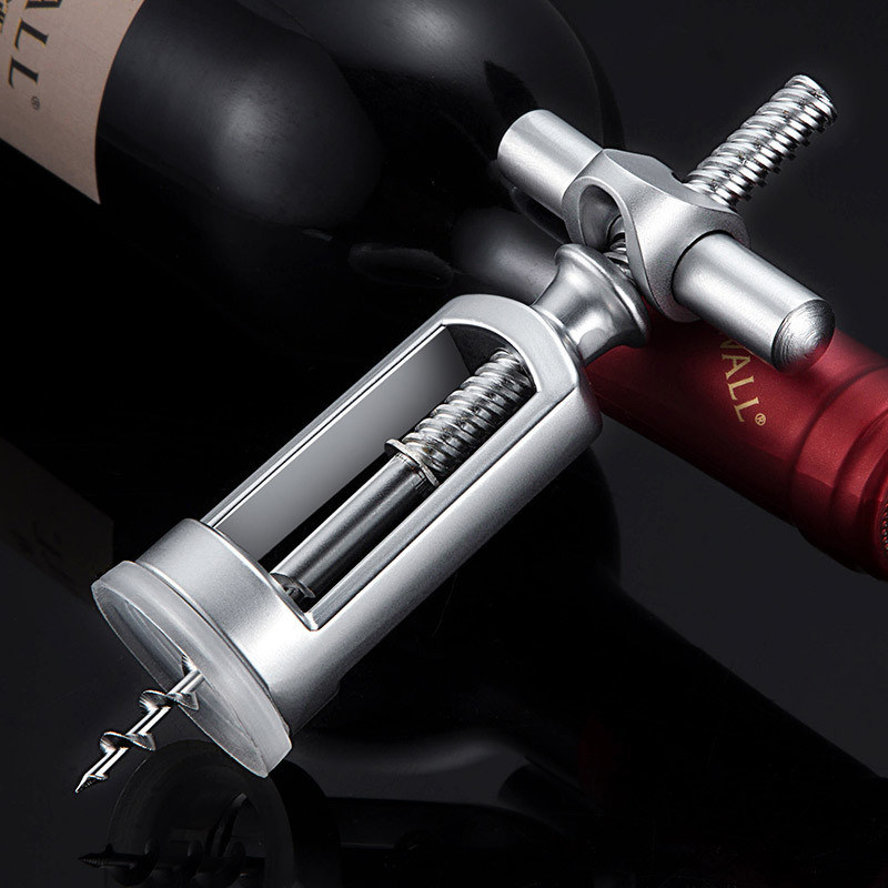 Zinklegierungsbar Zubehör Laserable Edelstahl-Weinöffner für persönliche Geschenke