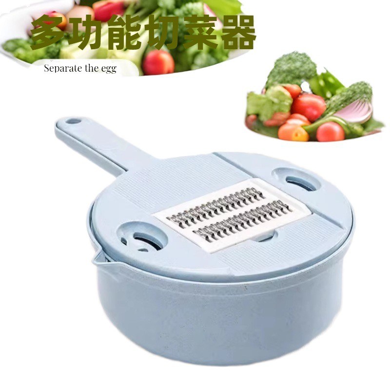 Logo angepasst Edelstahl Schüssel in Form Schneider Vielseitiges Bambuswerkzeug zum Schneiden