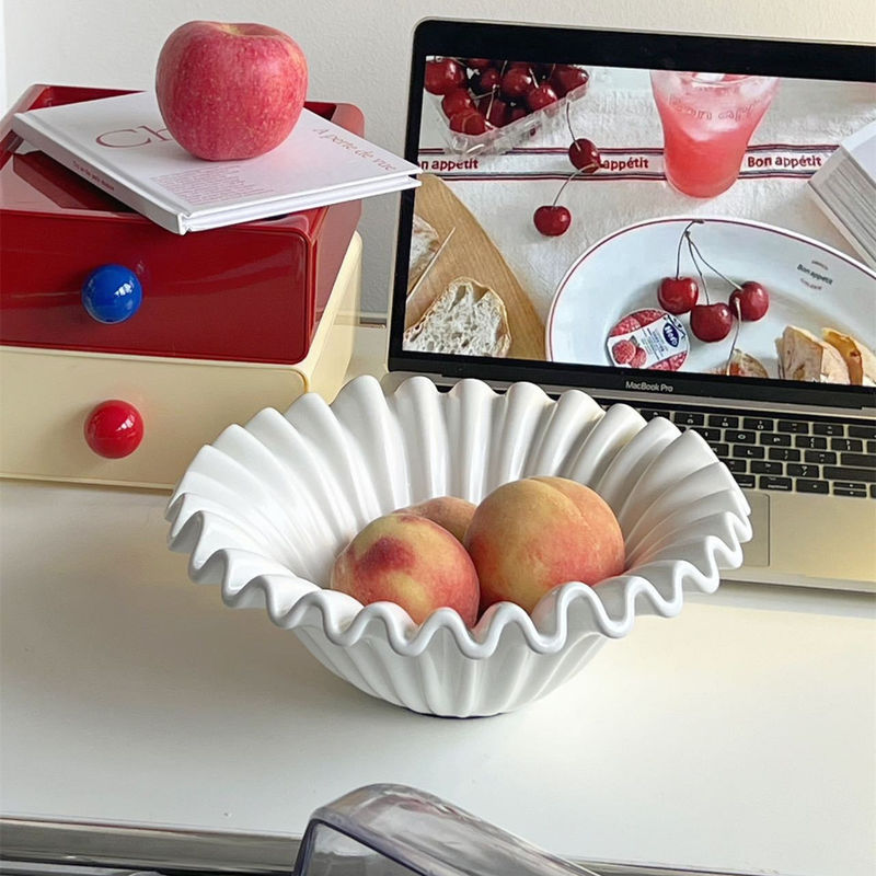 Luxus-Multi-Color-Runde PET-Platte für Salat und Snacks bei modernen Küchenpartys