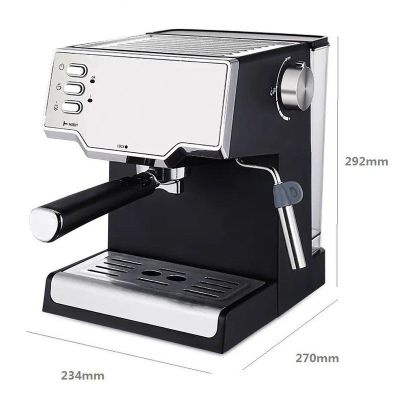 Waschbereich Kupfer Sensor Technologie Automatische Espresso Kaffeemaschine für das Home Office