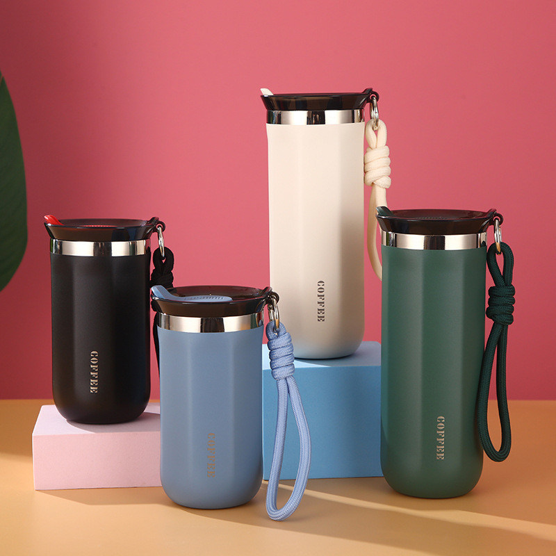 Kaffeemügel aus Edelstahl 350 ml 450 ml Vakuumflaschen für das Campen