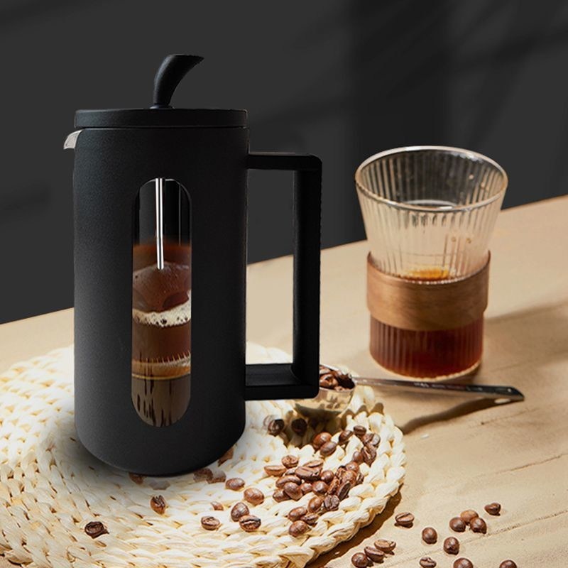 Classic Design Edelstahl 600 ml Keramik Französisch Press für Kaffee Mocca Erfahrung