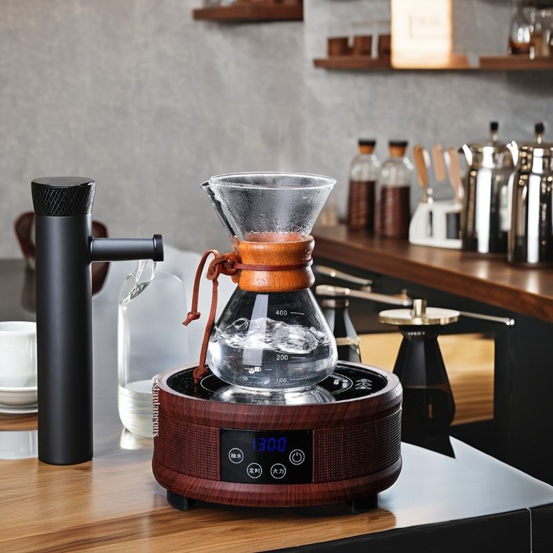 Individuelles Logo Doppelwand-Borosilikat-Glas-Kaffeemaschine für ungewöhnliche Hitzebeständigkeit