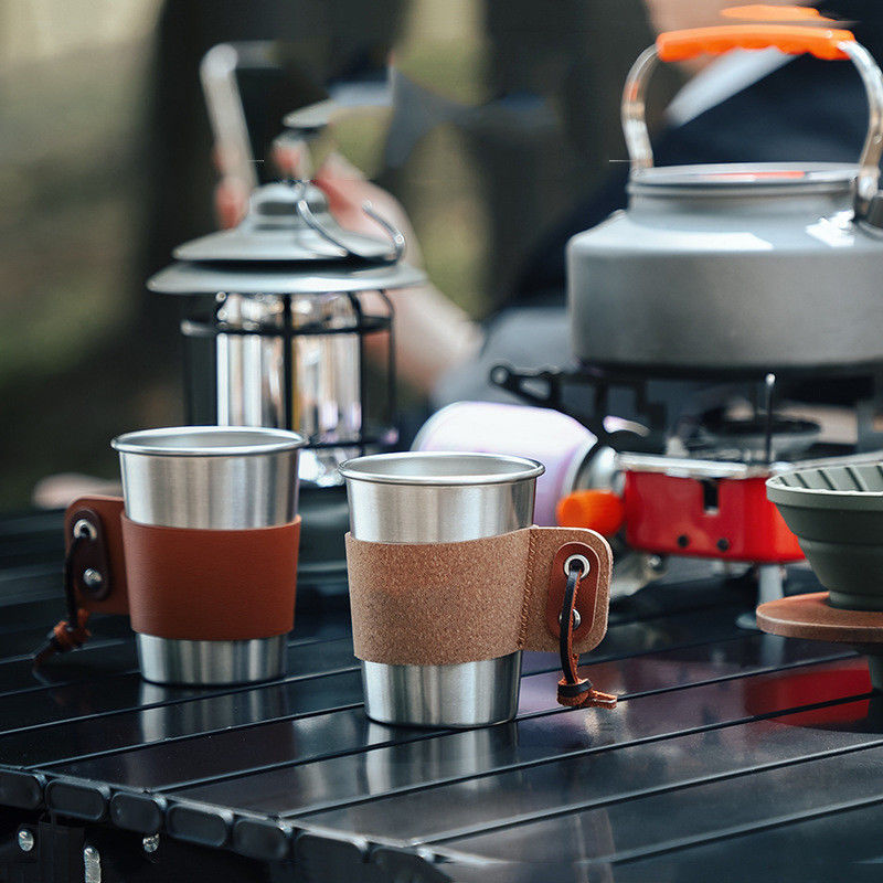 Kaffeemühle mit Korken aus PU-Edelstahl